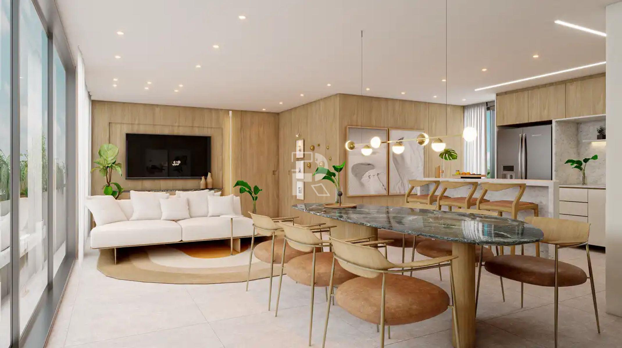 Apartamento à venda no Santa Lúcia: Sala de estar da área privativa - 201