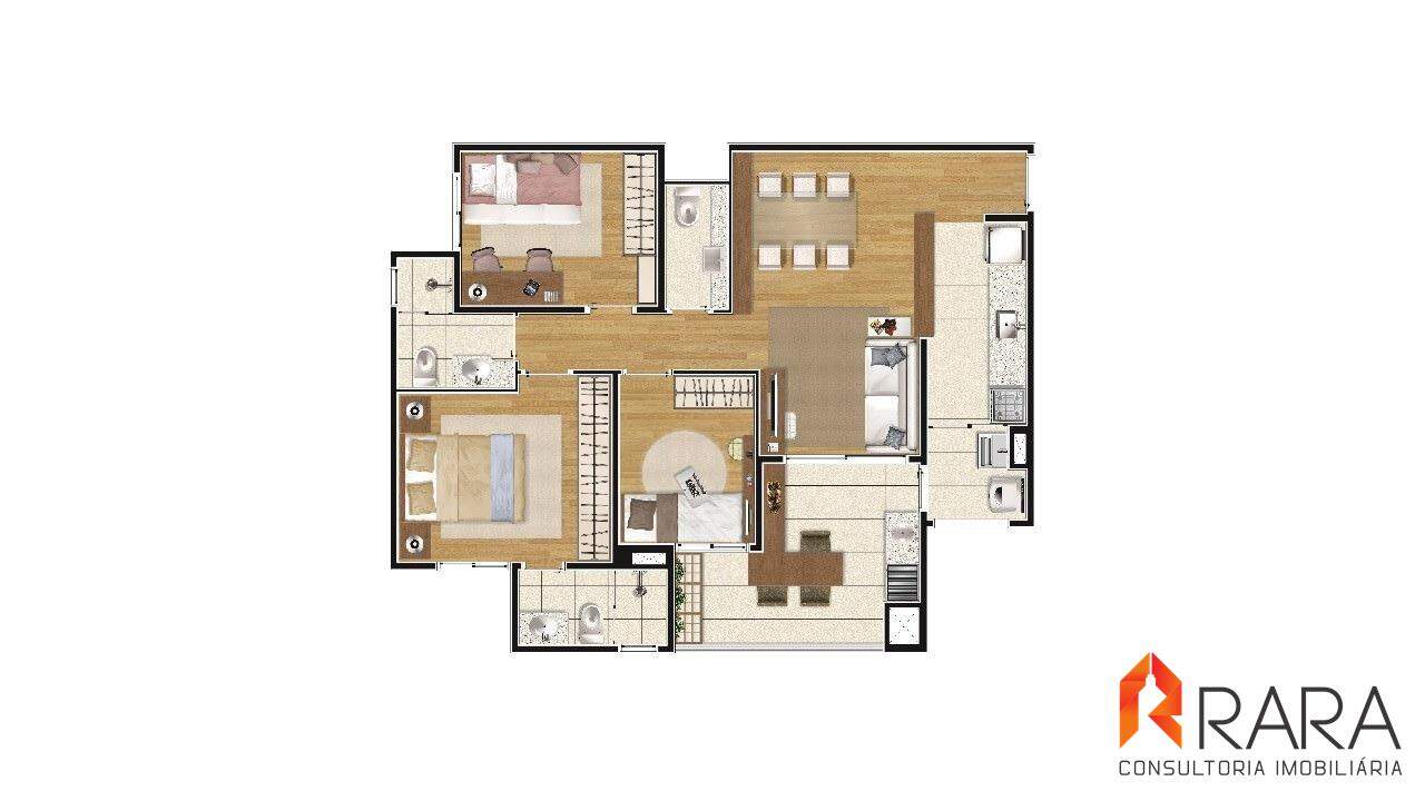 Apartamento à venda com 2 quartos, 79m² - Foto 35