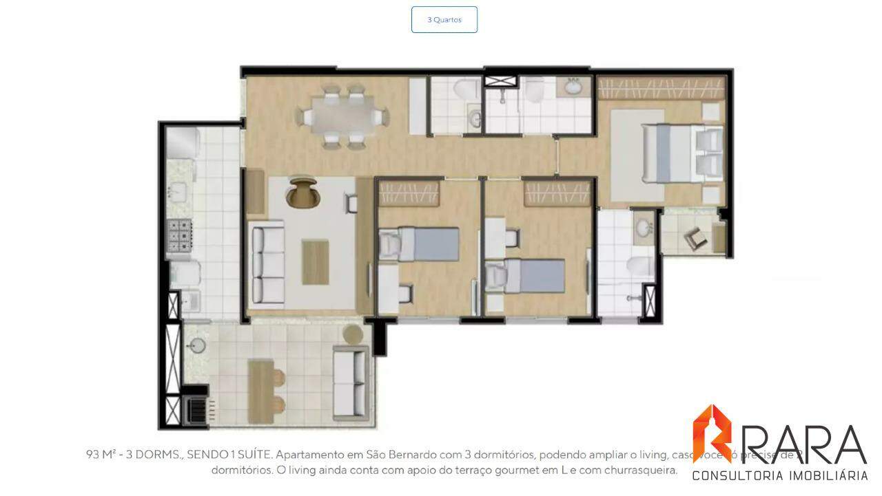 Apartamento à venda com 2 quartos, 93m² - Foto 24