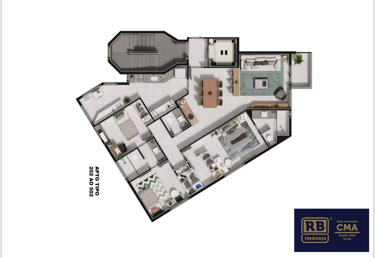 Apartamento à venda com 3 quartos, 101m² - Foto 23