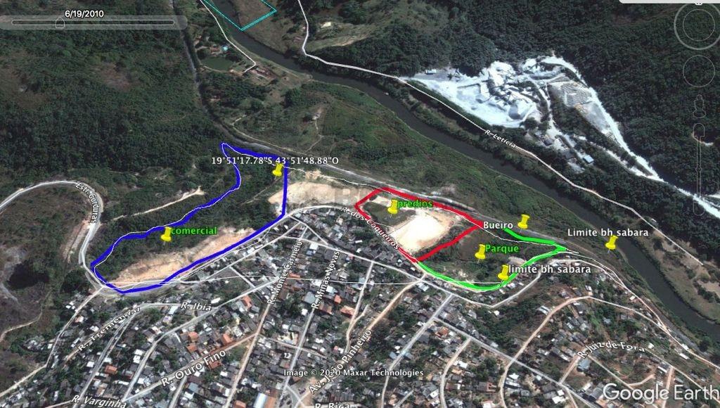 Lote-Área-Terreno para aluguel no Jardim Vitória: 