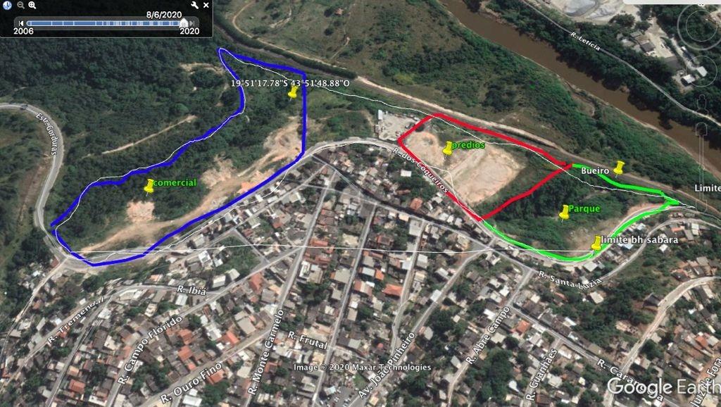 Lote-Área-Terreno para aluguel no Jardim Vitória: 
