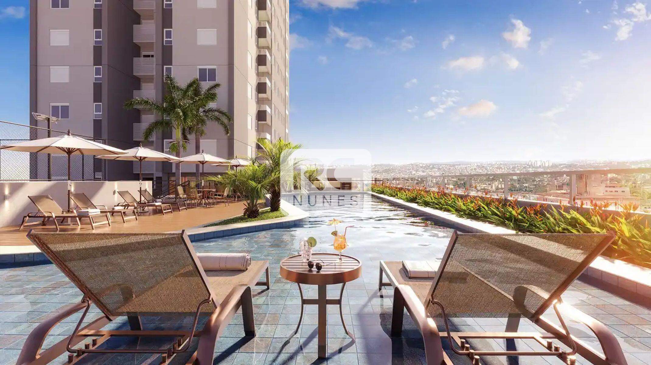 Apartamento à venda no Buritis: Piscina com deck molhado