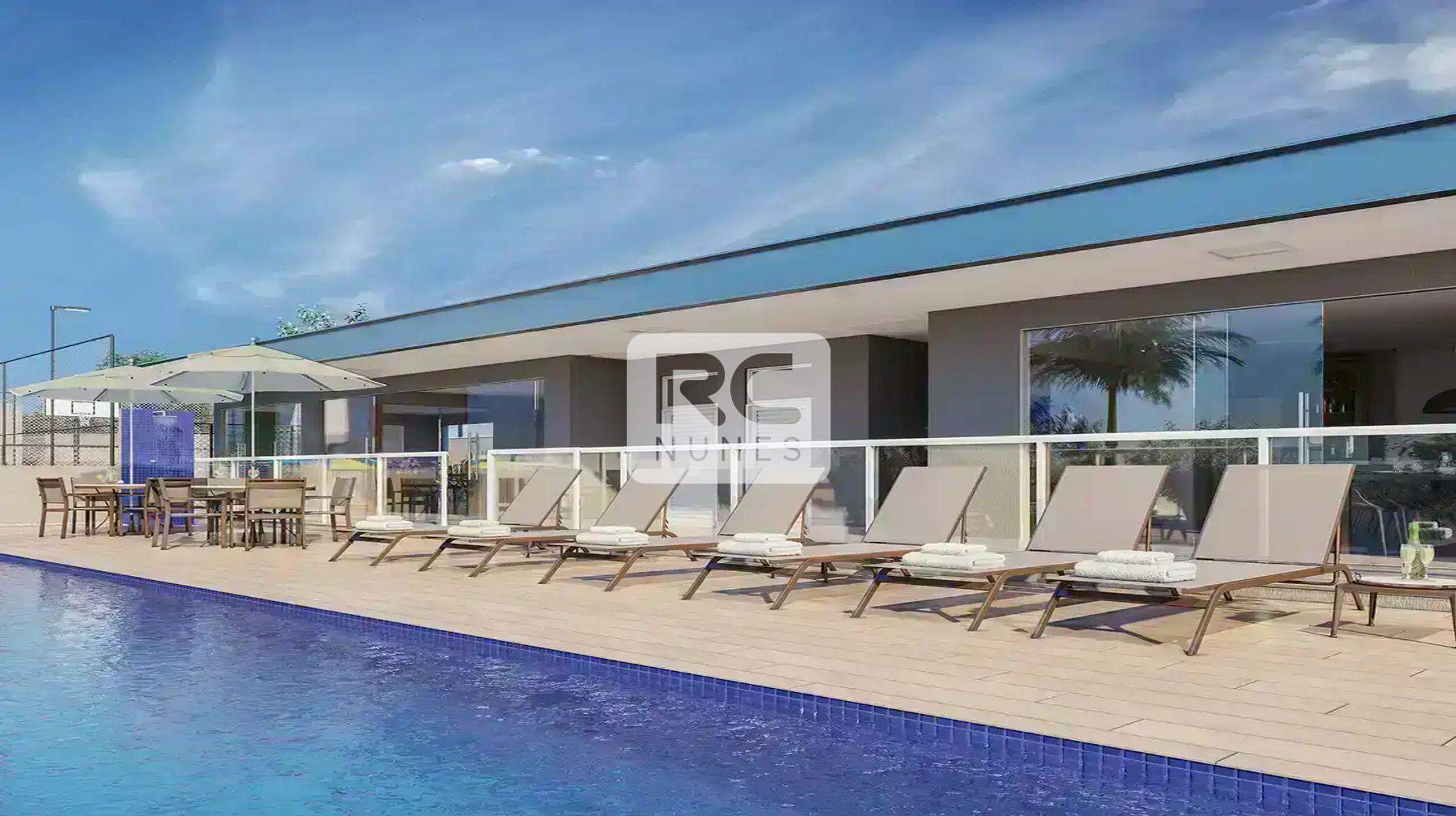 Apartamento à venda no Pau Pombo: Piscina com deck