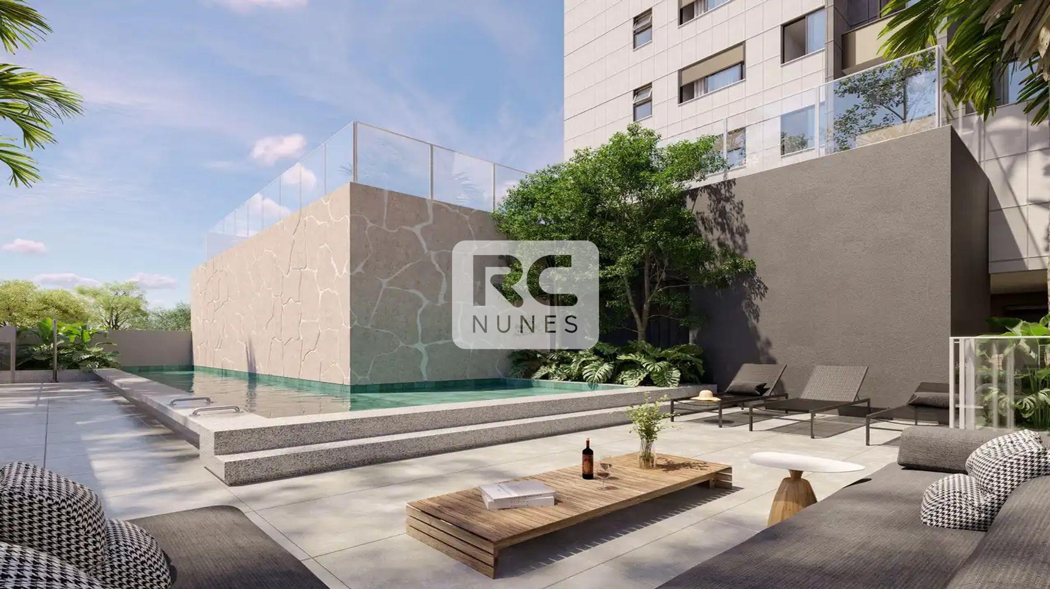 Apartamento à venda no Cruzeiro: Piscina área comum