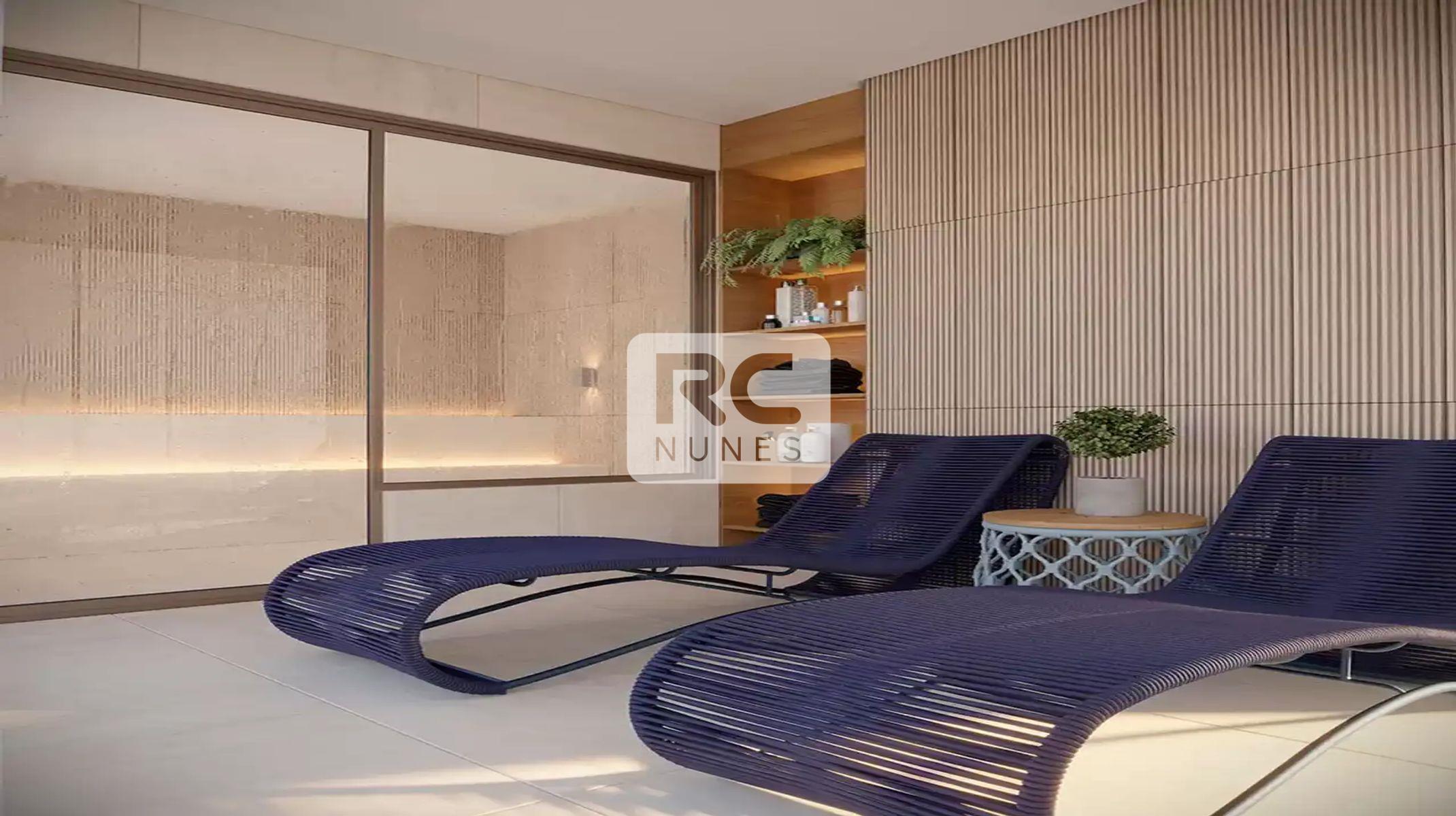 Apartamento à venda no Serra: Sauna com descanso