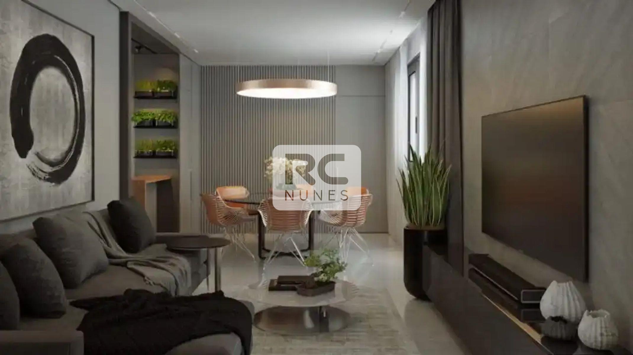 Apartamento à venda no Serra: Sala de estar