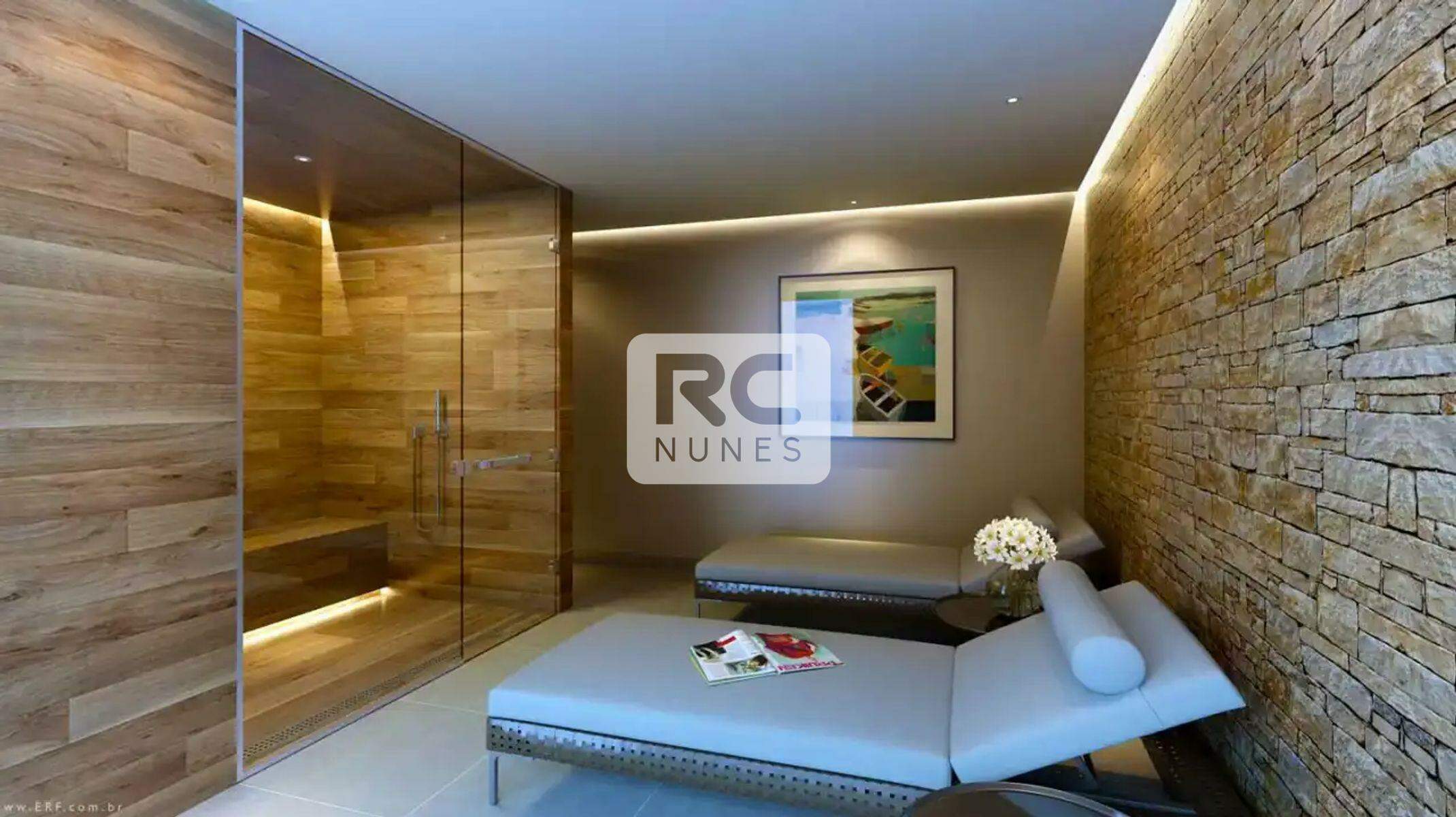 Apartamento à venda no Sion: Sauna com descanso