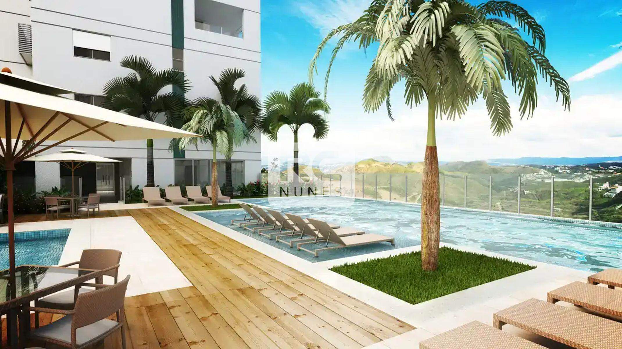 Apartamento à venda no Piemonte: Deck e prainha