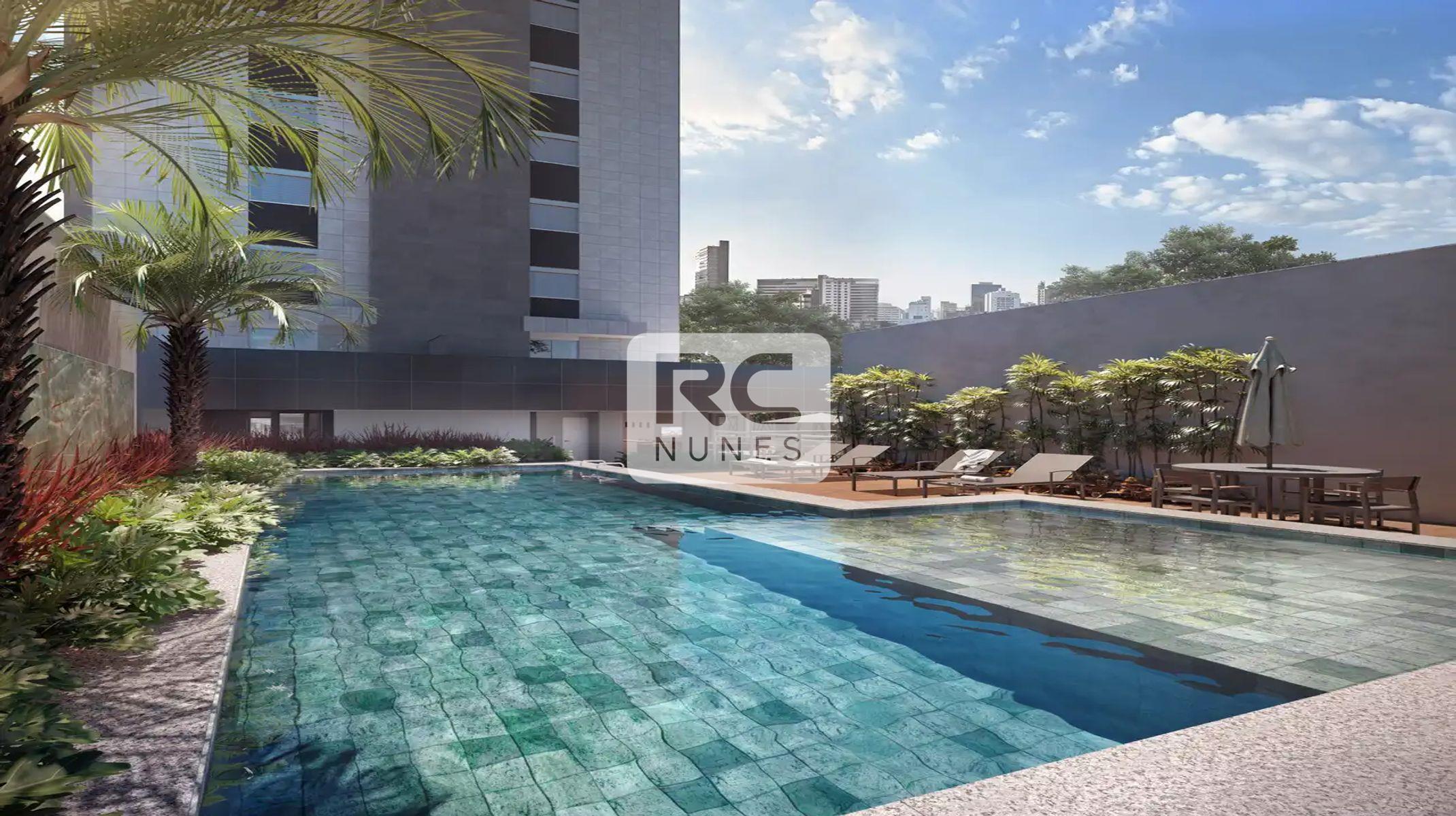 Apartamento à venda no Sion: Piscina