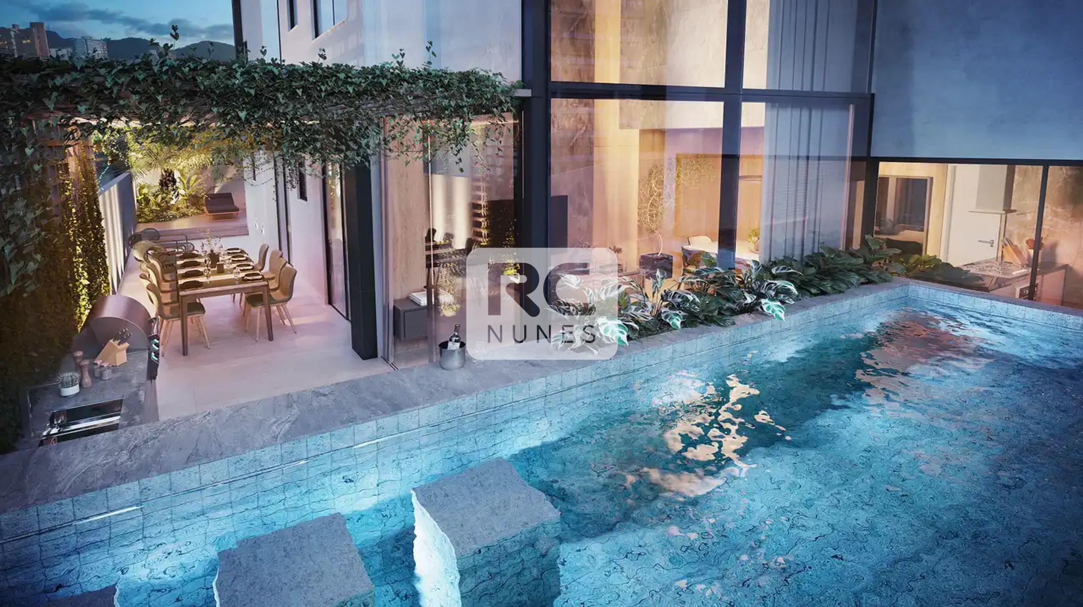 Apartamento à venda no Sion: Piscina da área privativa - 201