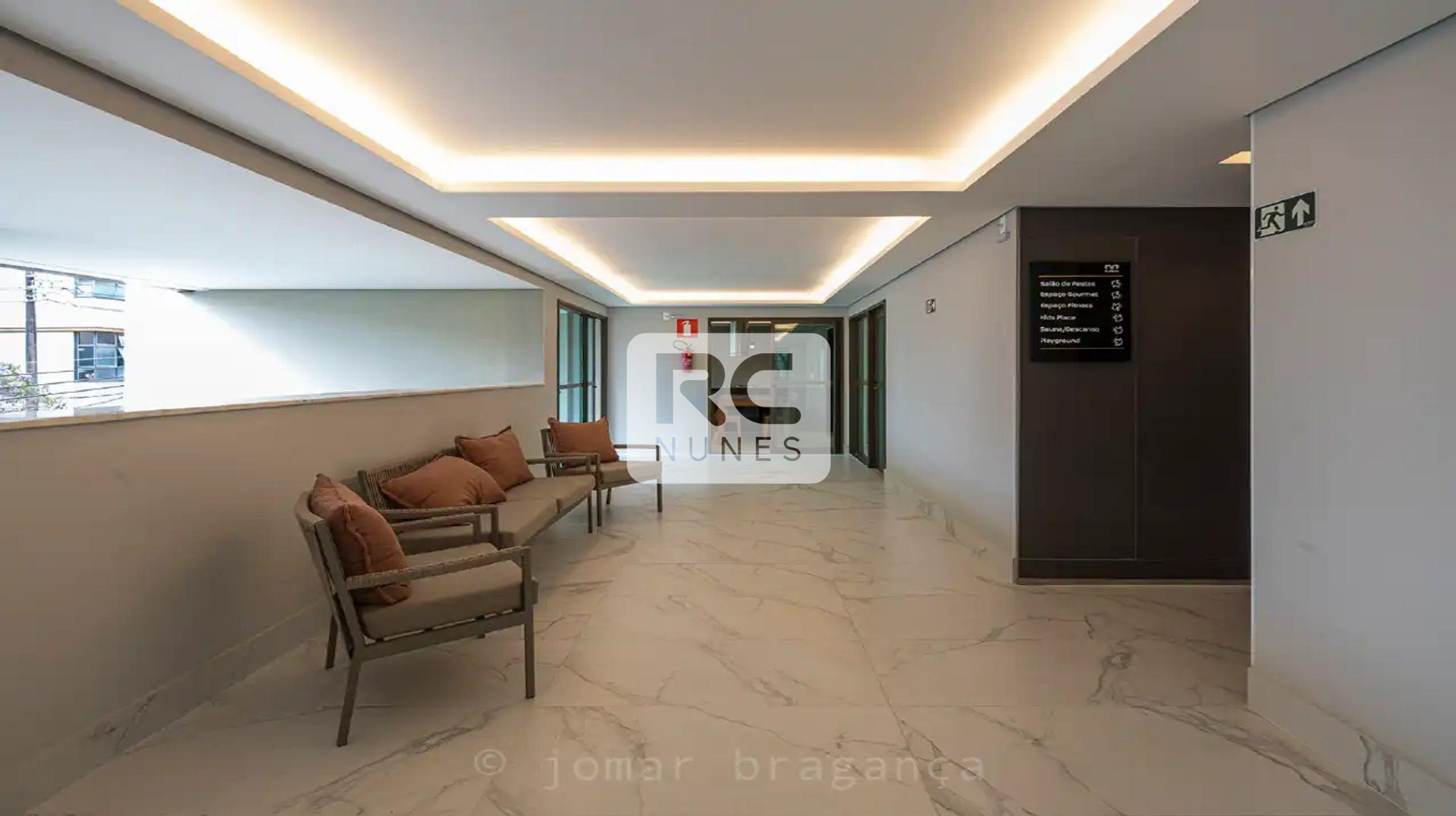 Apartamento à venda no Anchieta: Hall do salão de festas