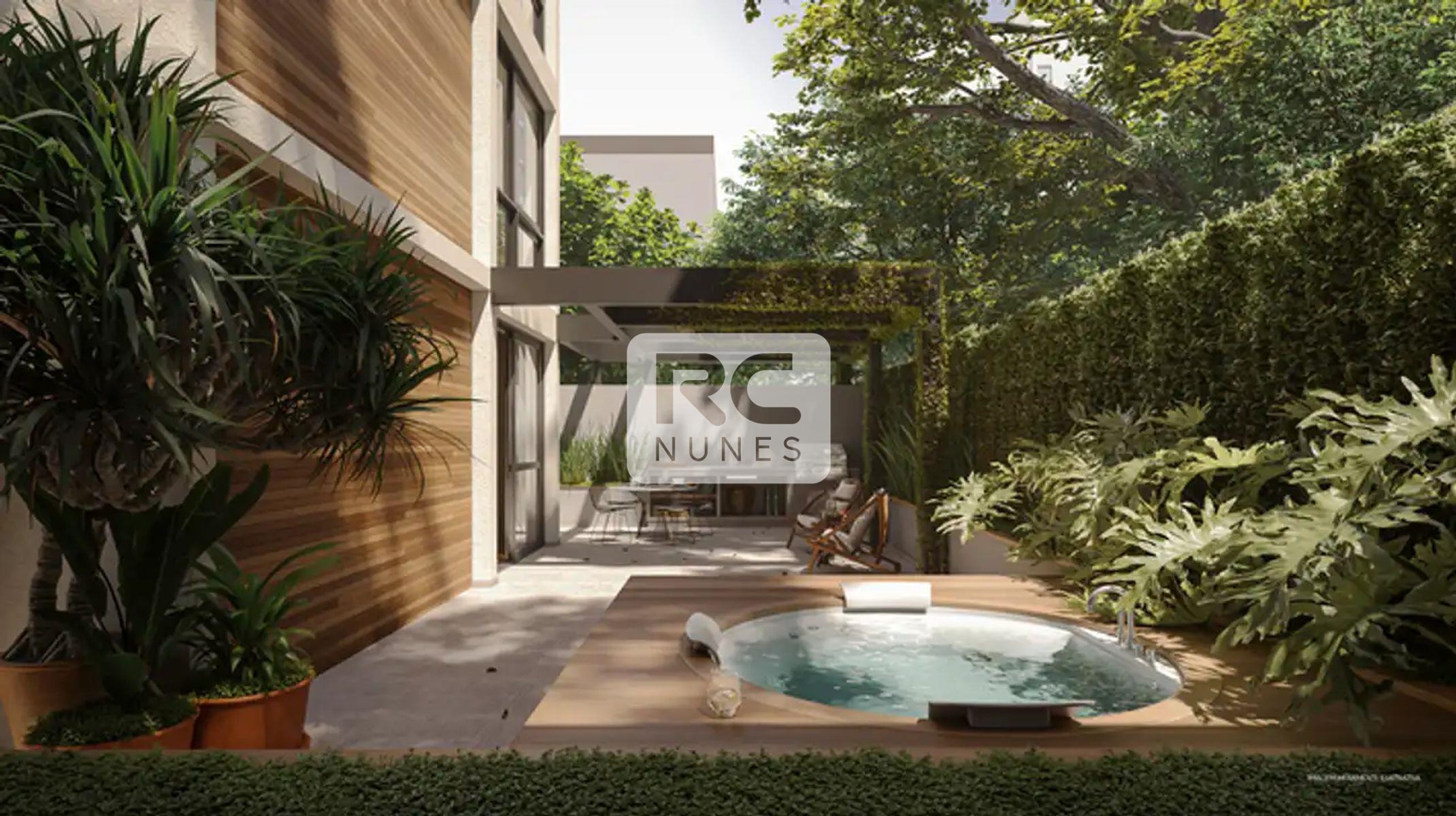 Apartamento à venda no Serra: Terraço da área privativa