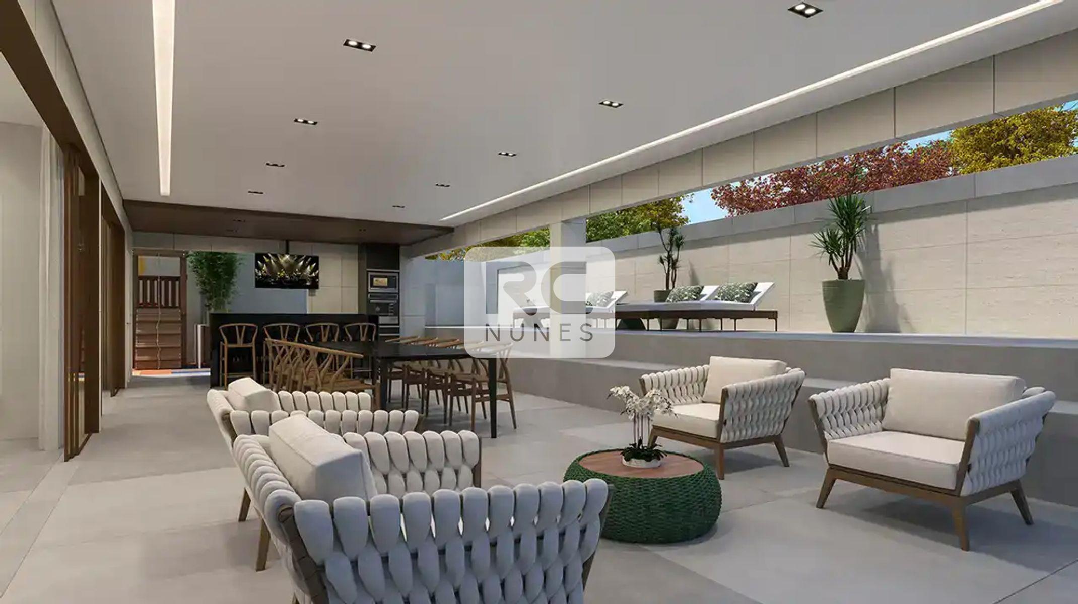 Apartamento à venda no Funcionários: Espaço gourmet e área de convivência