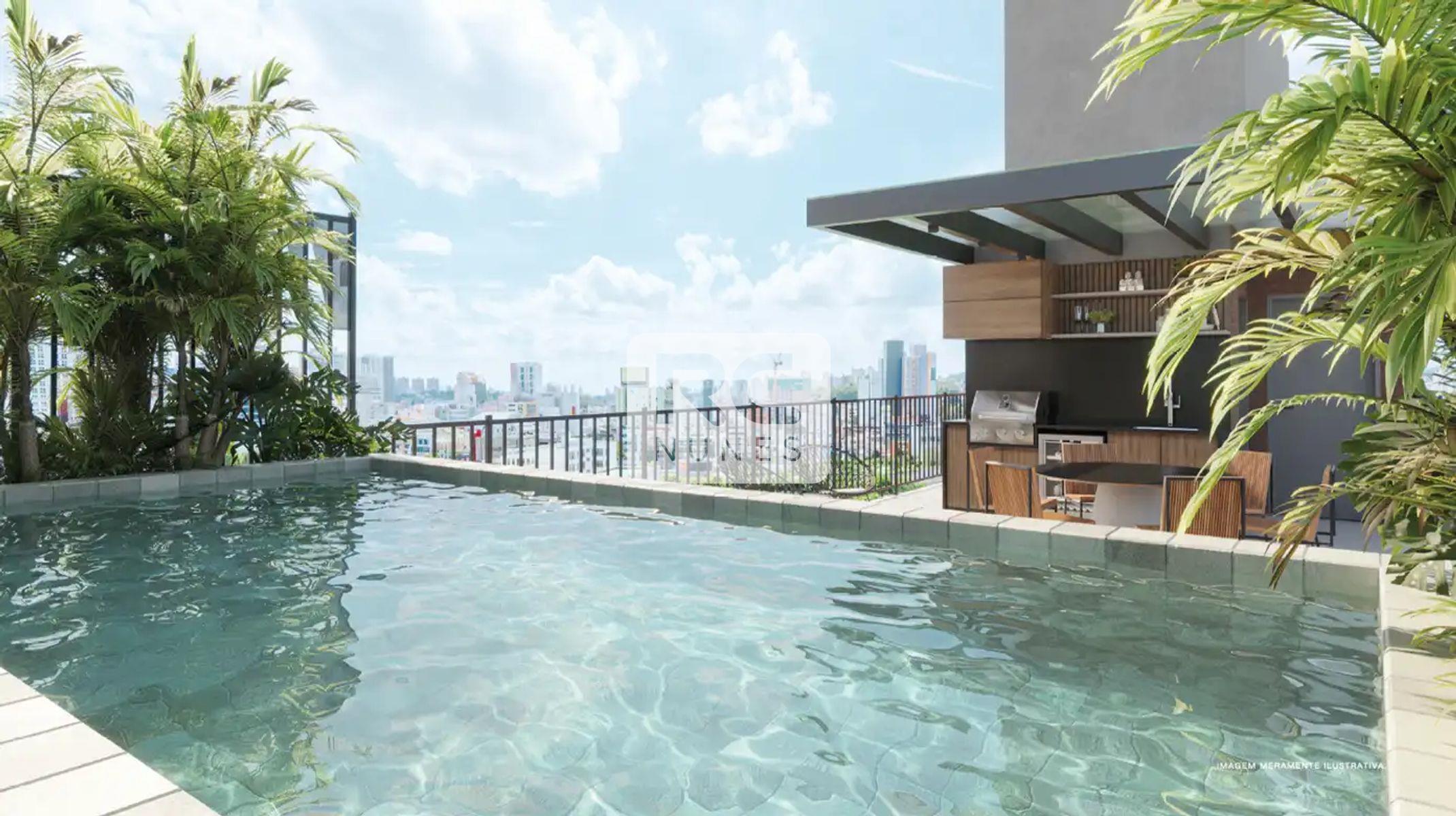 Apartamento à venda no Gutierrez: Piscina do rooftop