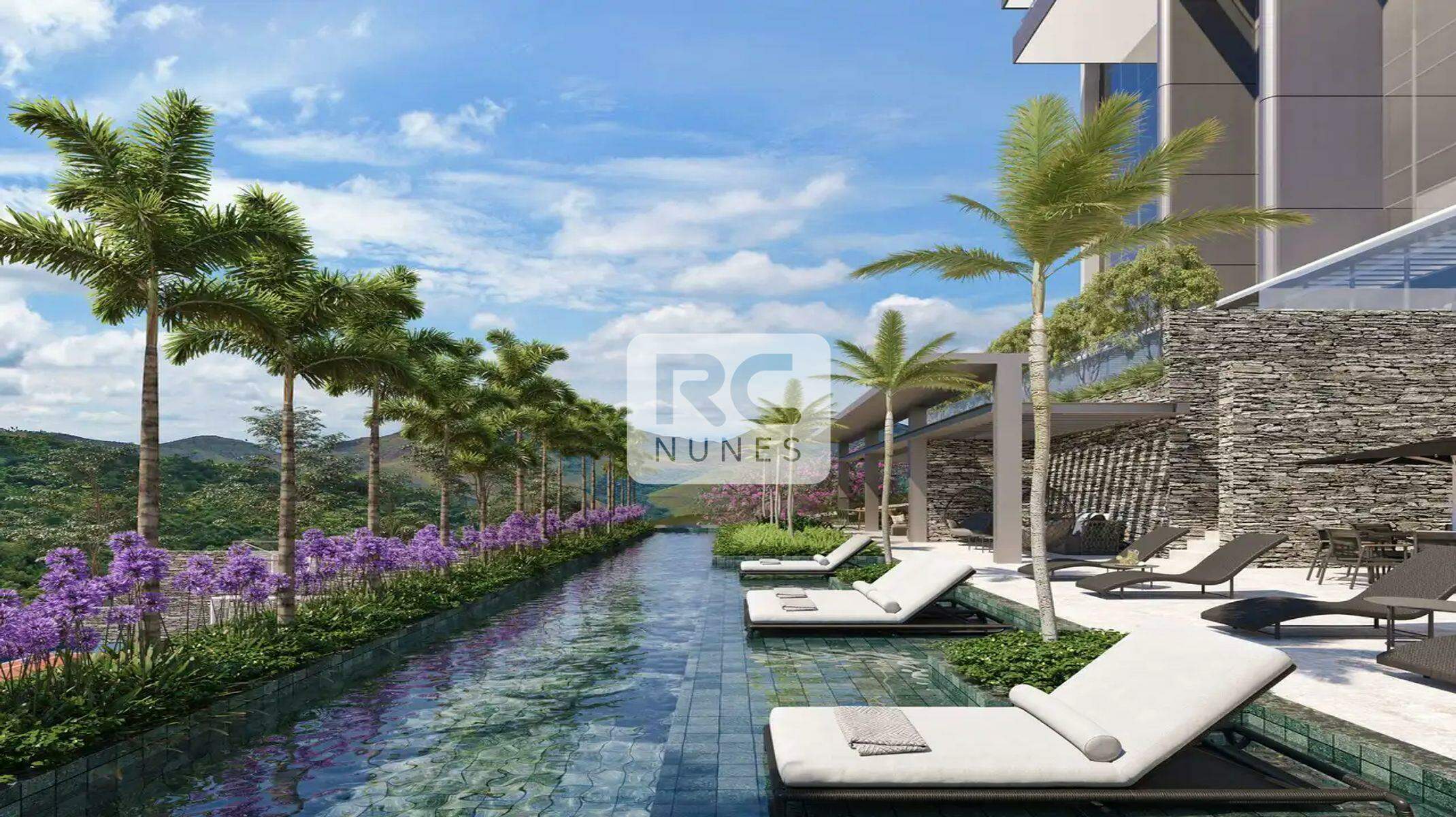 Apartamento à venda no Vale do Sereno: Piscina com deck