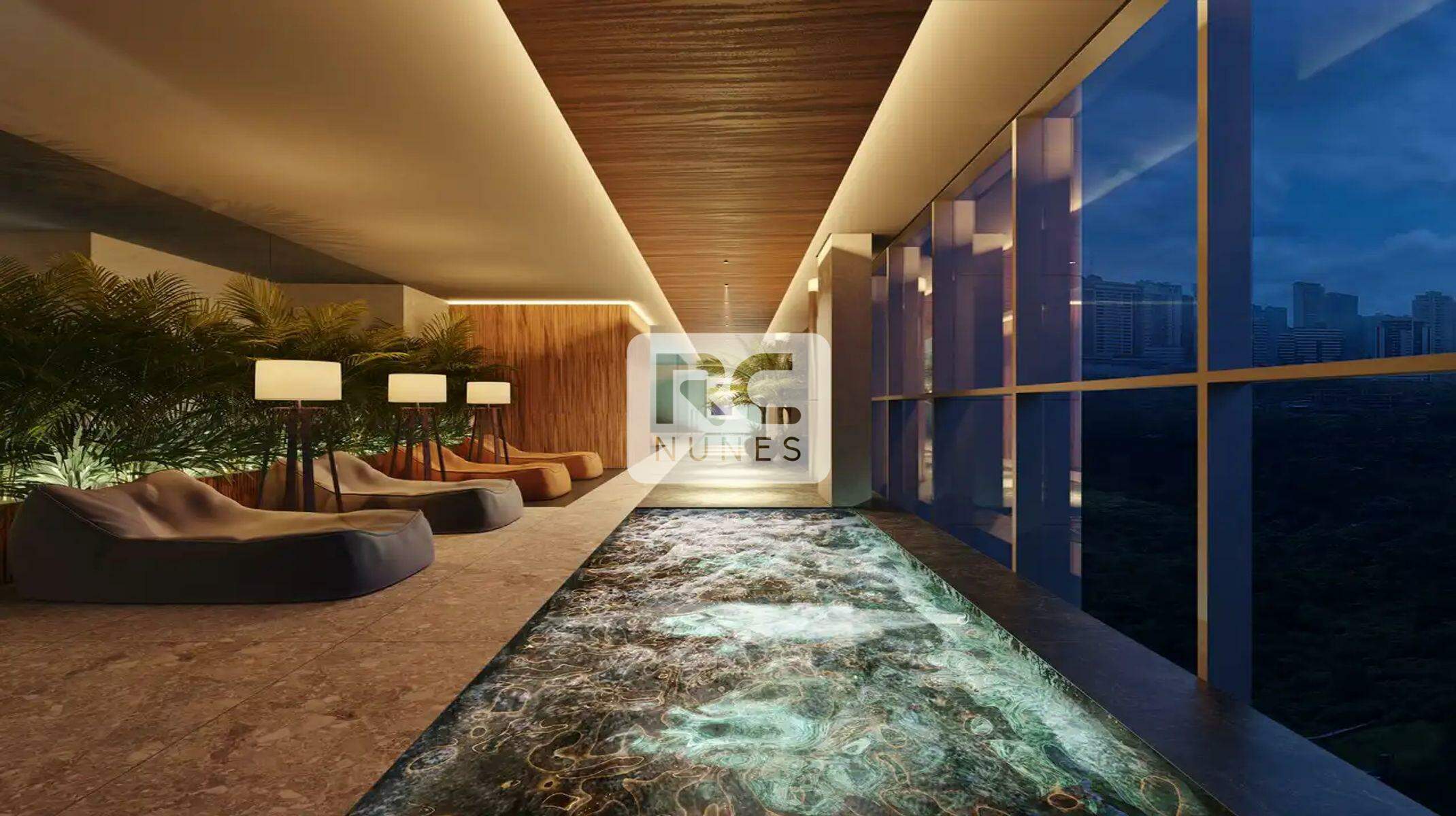Apartamento à venda no Vale do Sereno: Piscina coberta