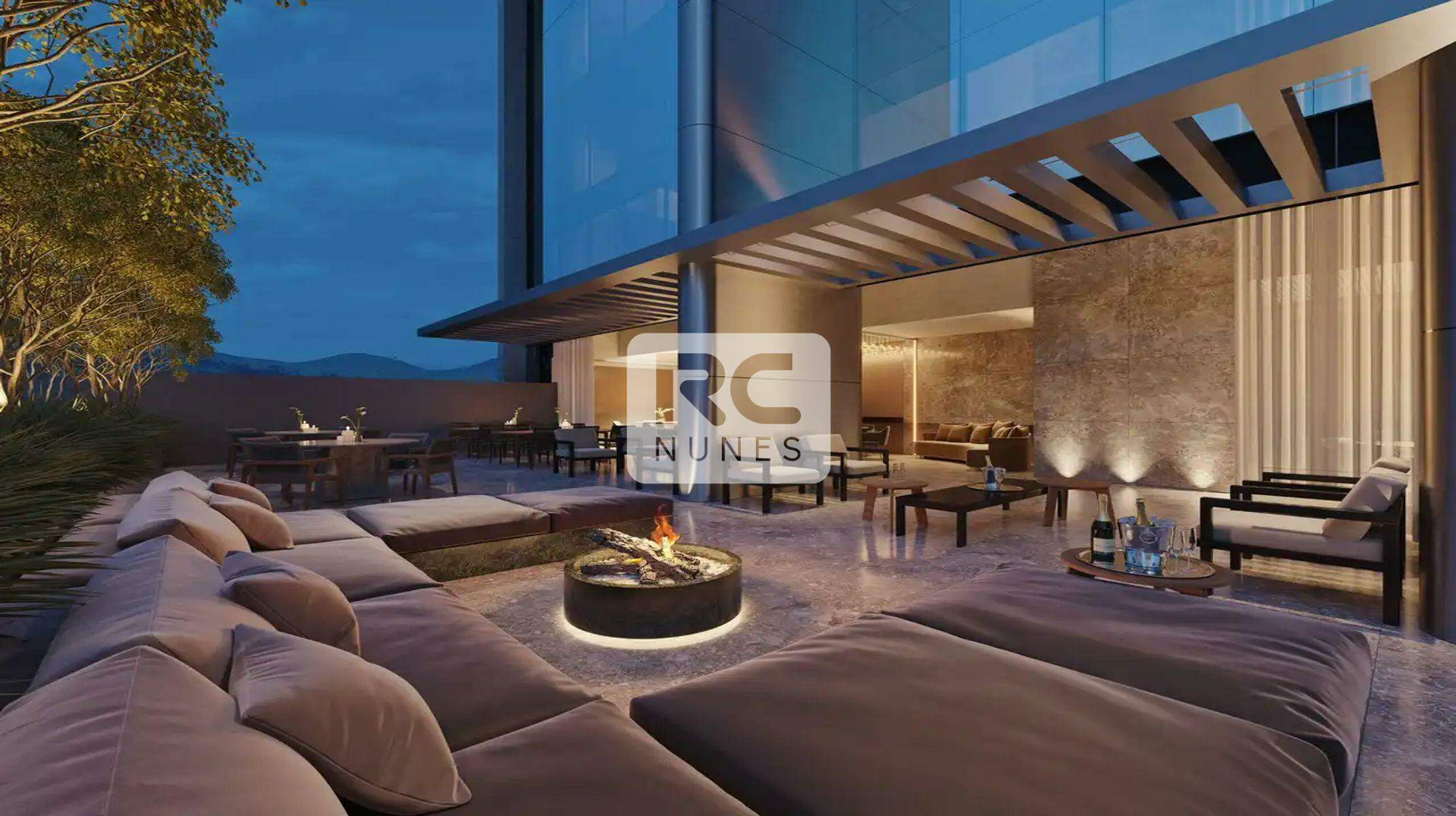 Apartamento à venda no Vale do Sereno: Terraço do salão de festas