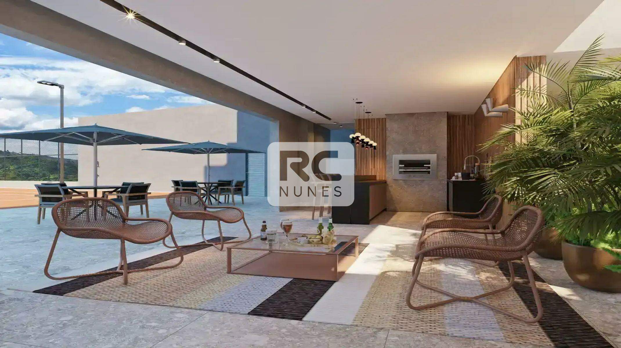 Apartamento à venda no Vale do Sereno: Quadra de tênis com gourmet