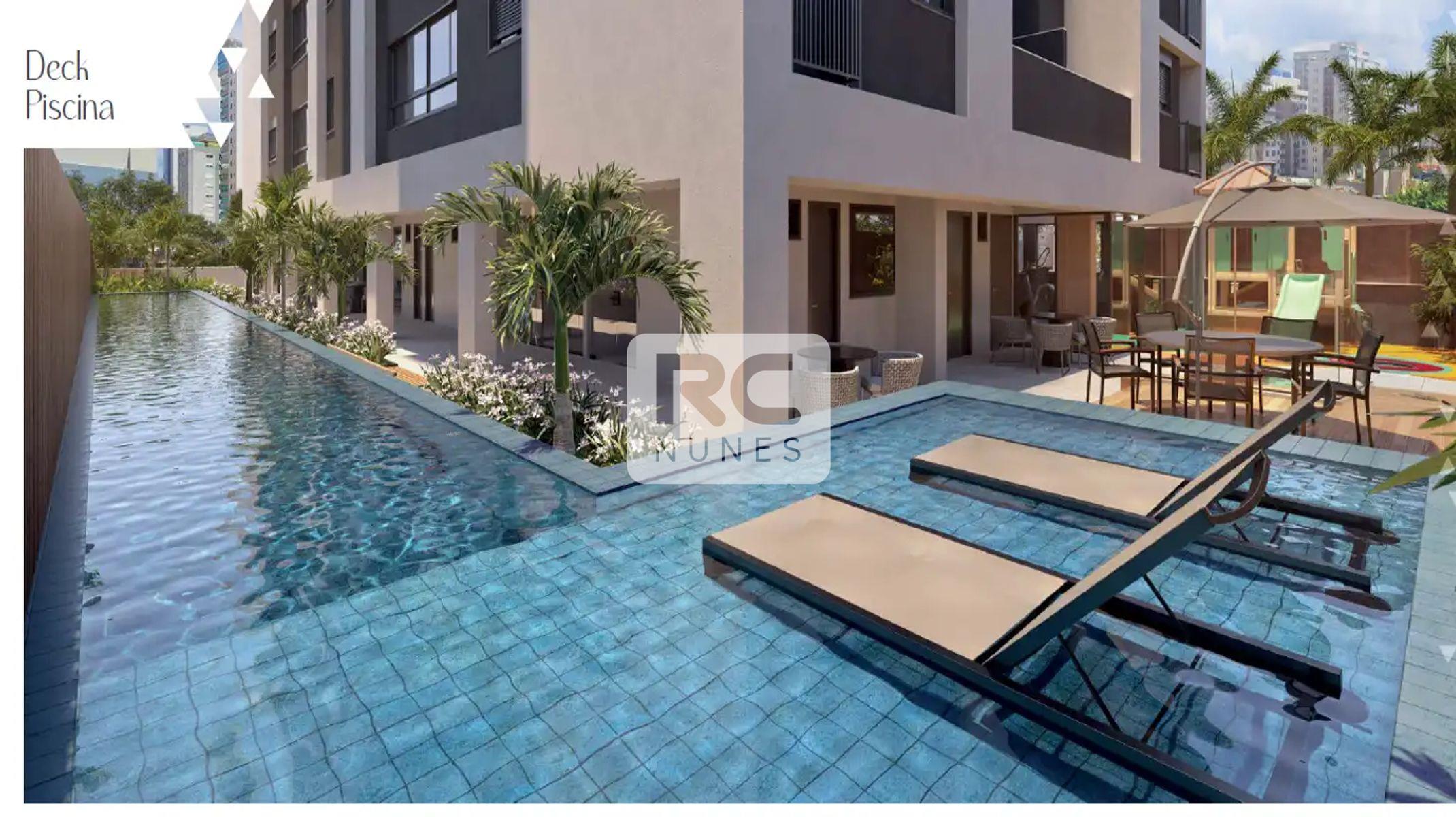 Apartamento à venda no Santo Agostinho: Piscina com deck molhado