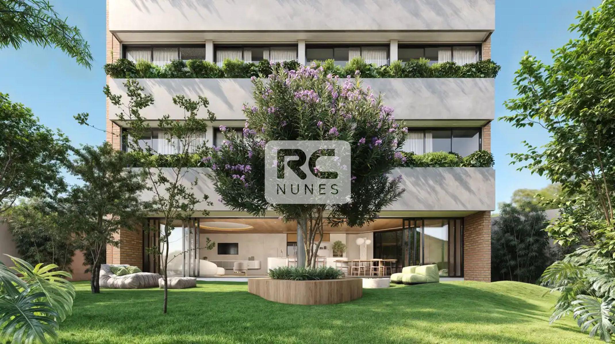 Apartamento à venda no Santa Lúcia: Área de lazer com paisagismo