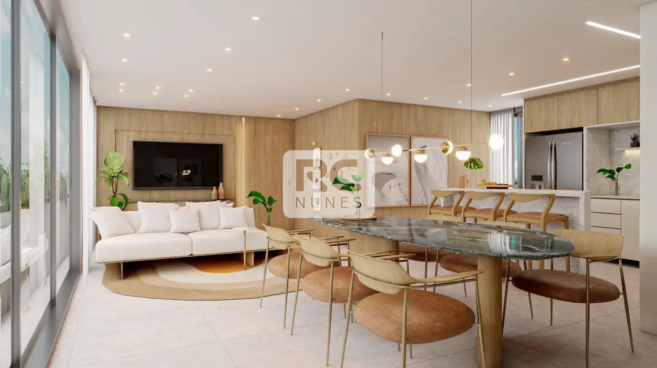 Apartamento à venda no Santa Lúcia: Sala de estar da área privativa - 201