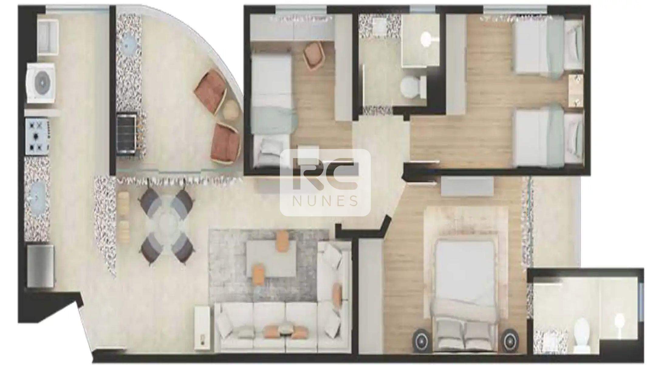 Apartamento à venda no Floresta: Apartamento tipo