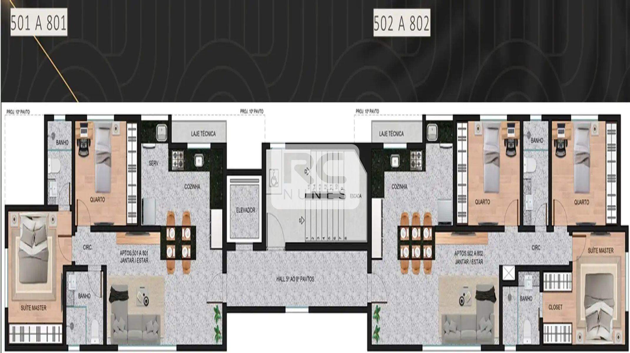 Apartamento à venda no Santo Antônio: 