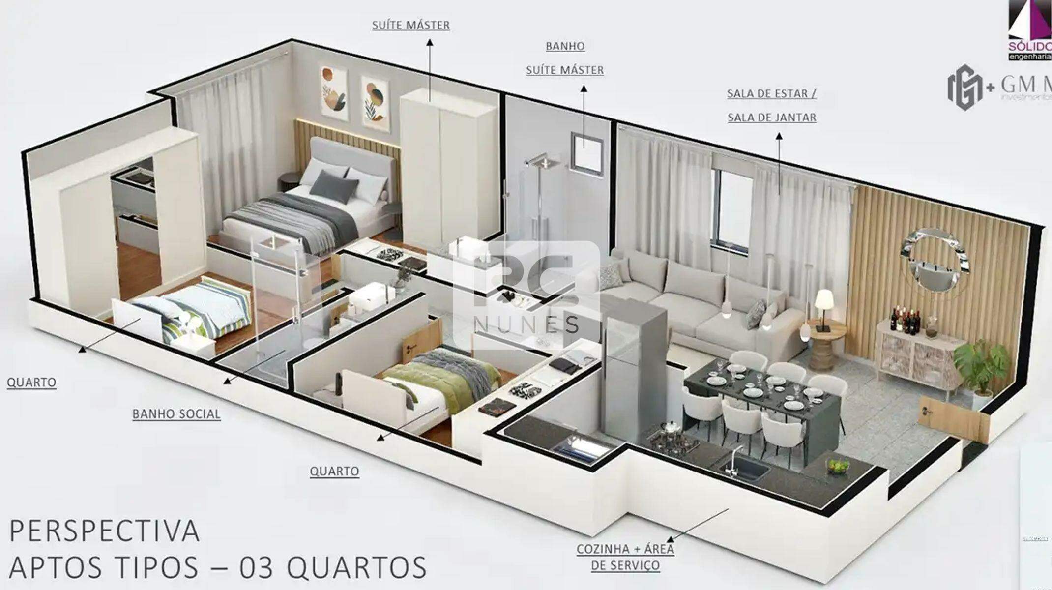 Apartamento à venda no Santo Antônio: 