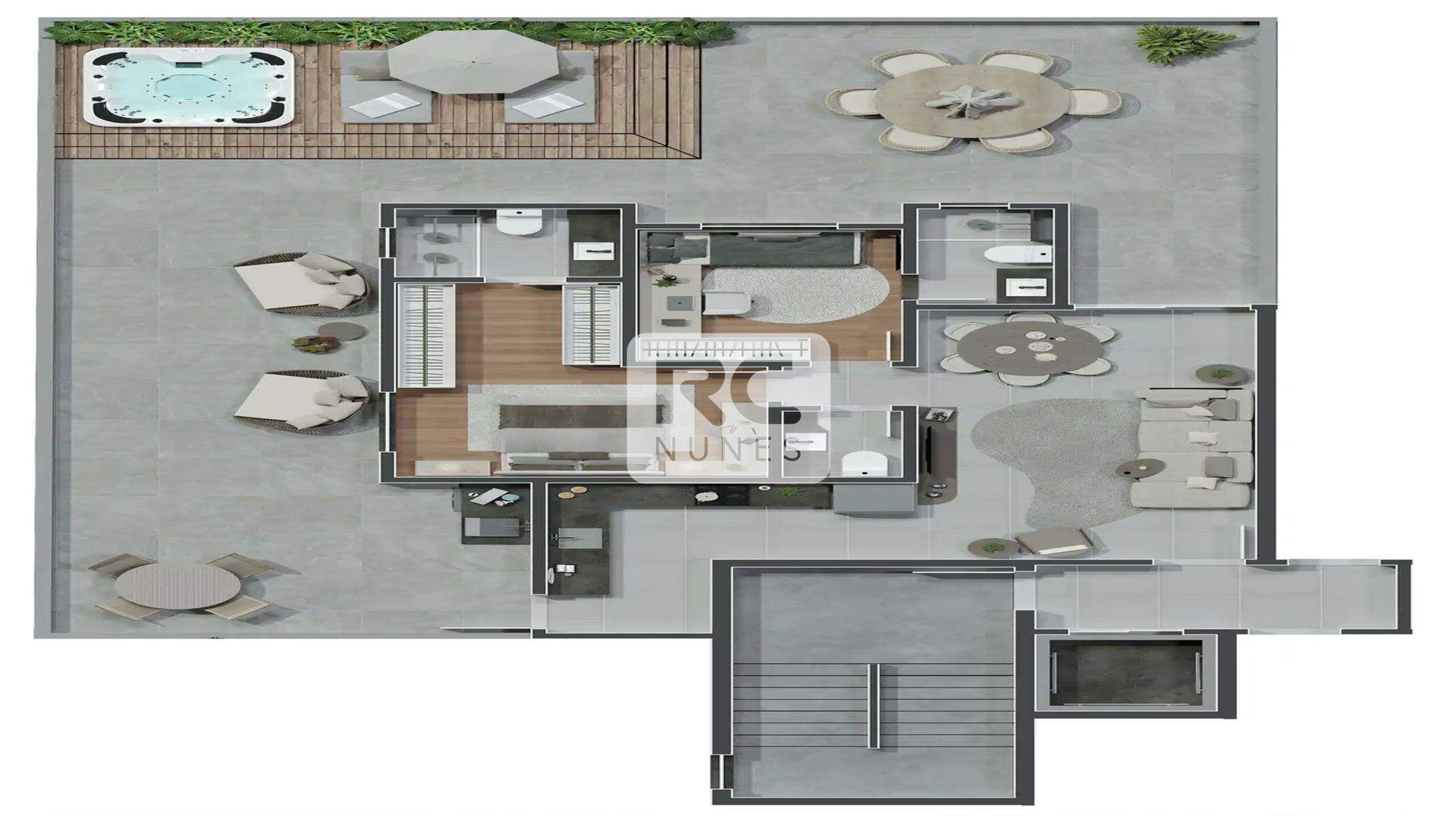 Apartamento à venda no Santo Antônio: Seleto Fascino - Área Privativa 202