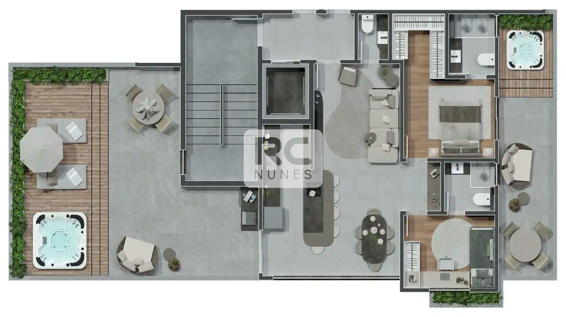 Apartamento à venda no Santo Antônio: Seleto Fascino - Área Privativa 201