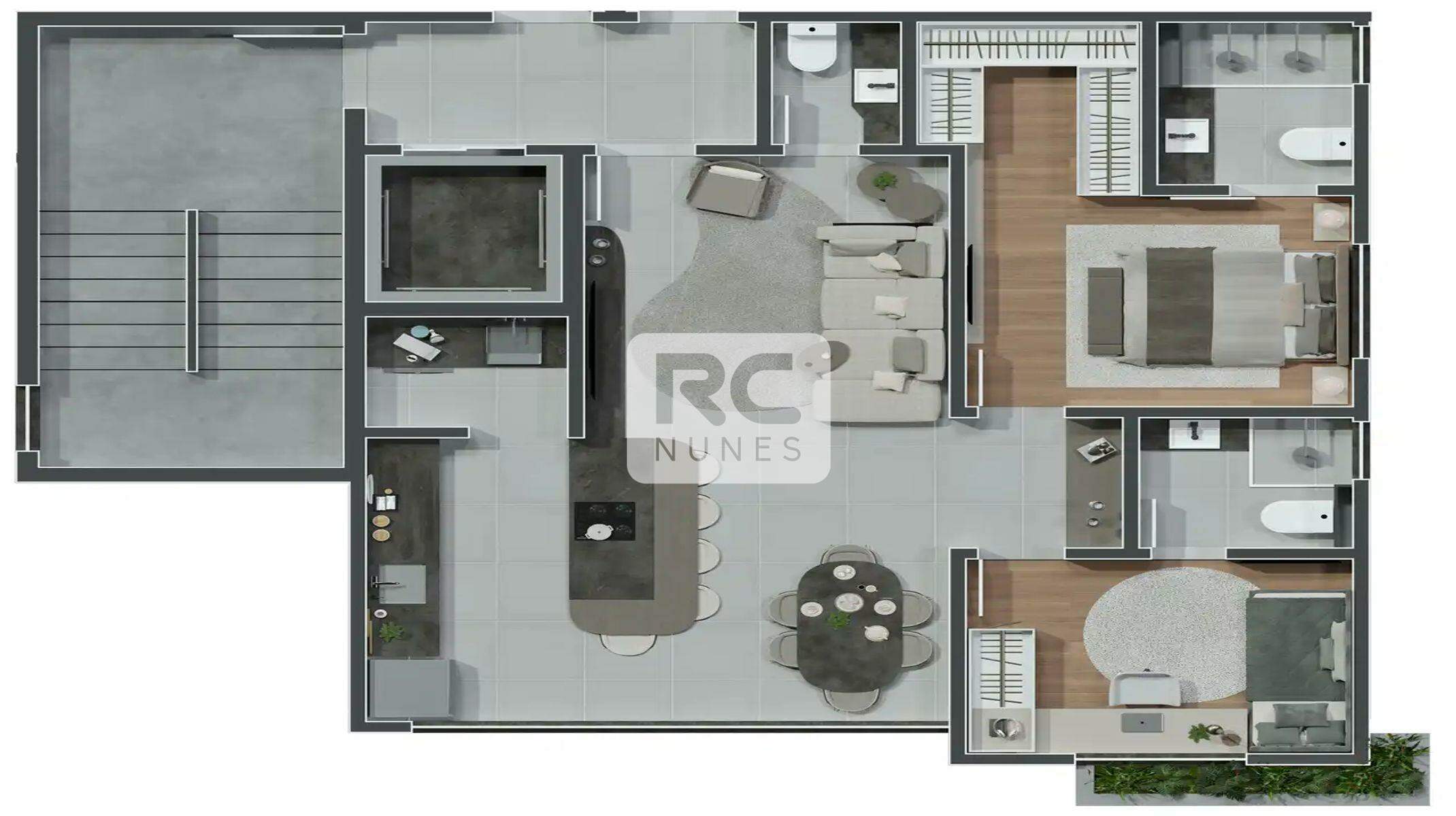 Apartamento à venda no Santo Antônio: Seleto Fascino - Aptos tipo 301 - 401 - 501