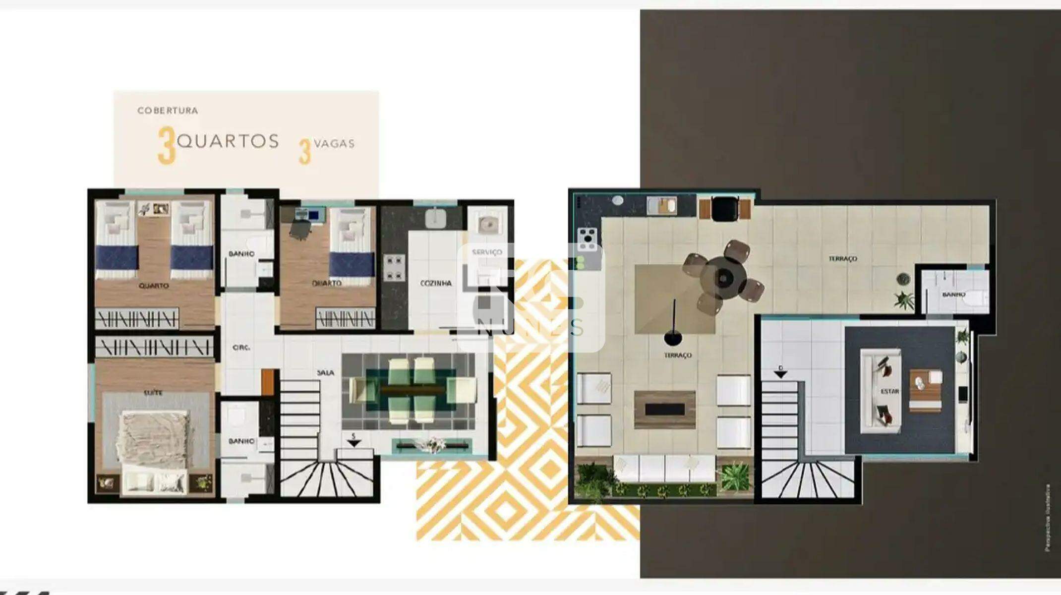 Apartamento à venda no Santo Antônio: 
