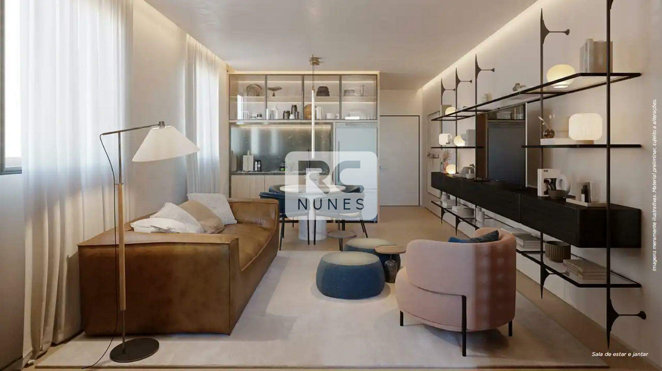Apartamento à venda no Ouro Preto: Sala de estar