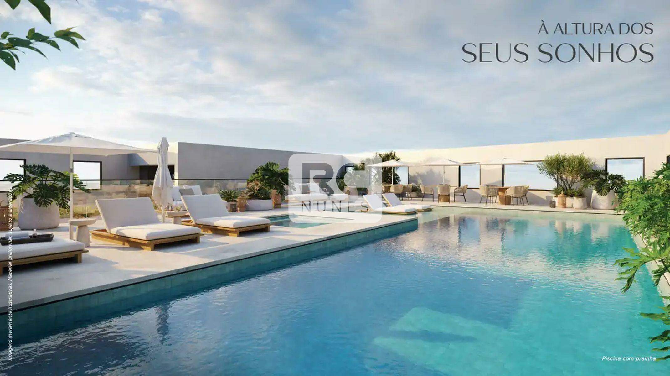 Apartamento à venda no Ouro Preto: Piscina no rooftop