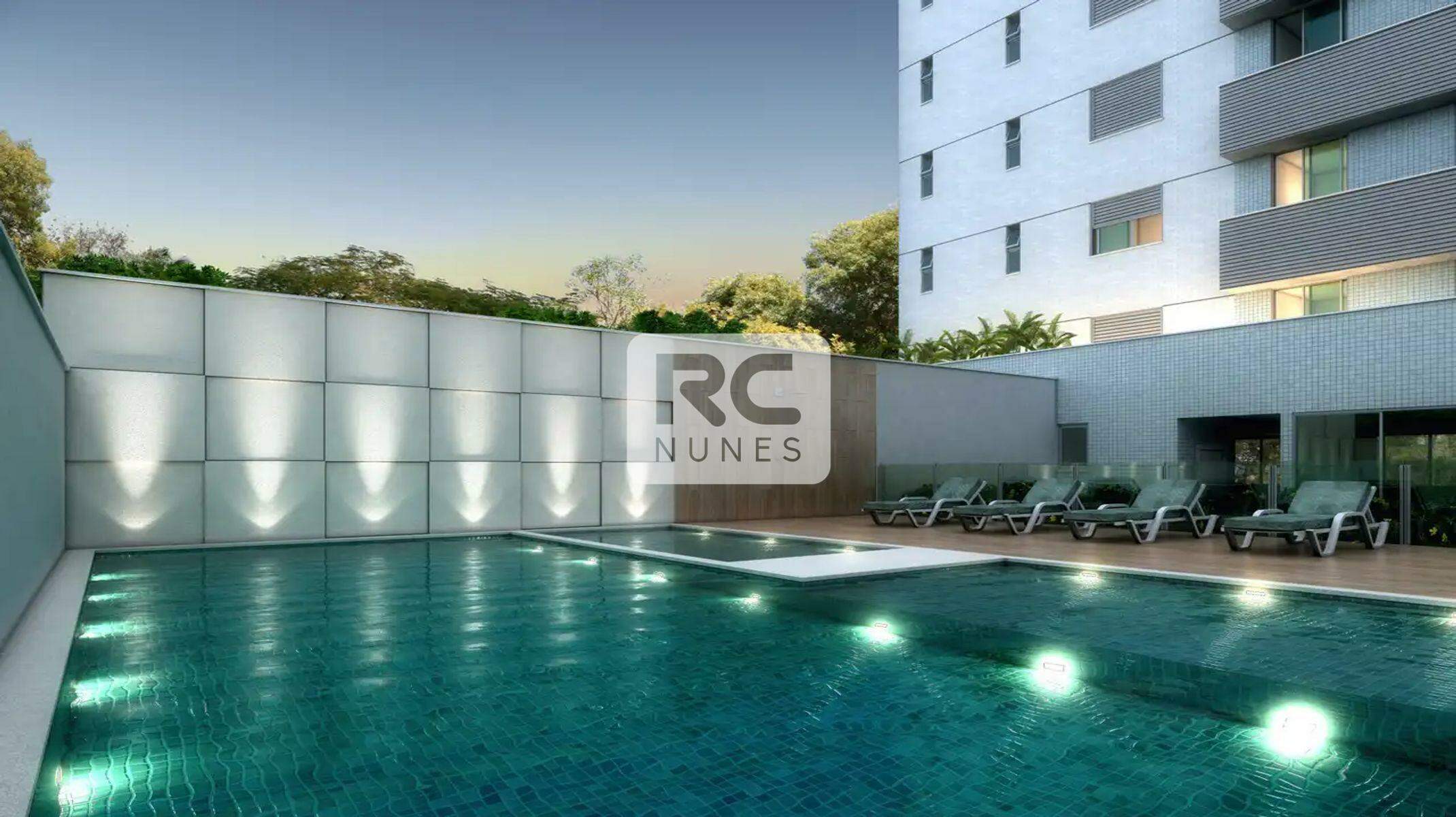 Apartamento à venda no Cidade Nova: Piscina com deck