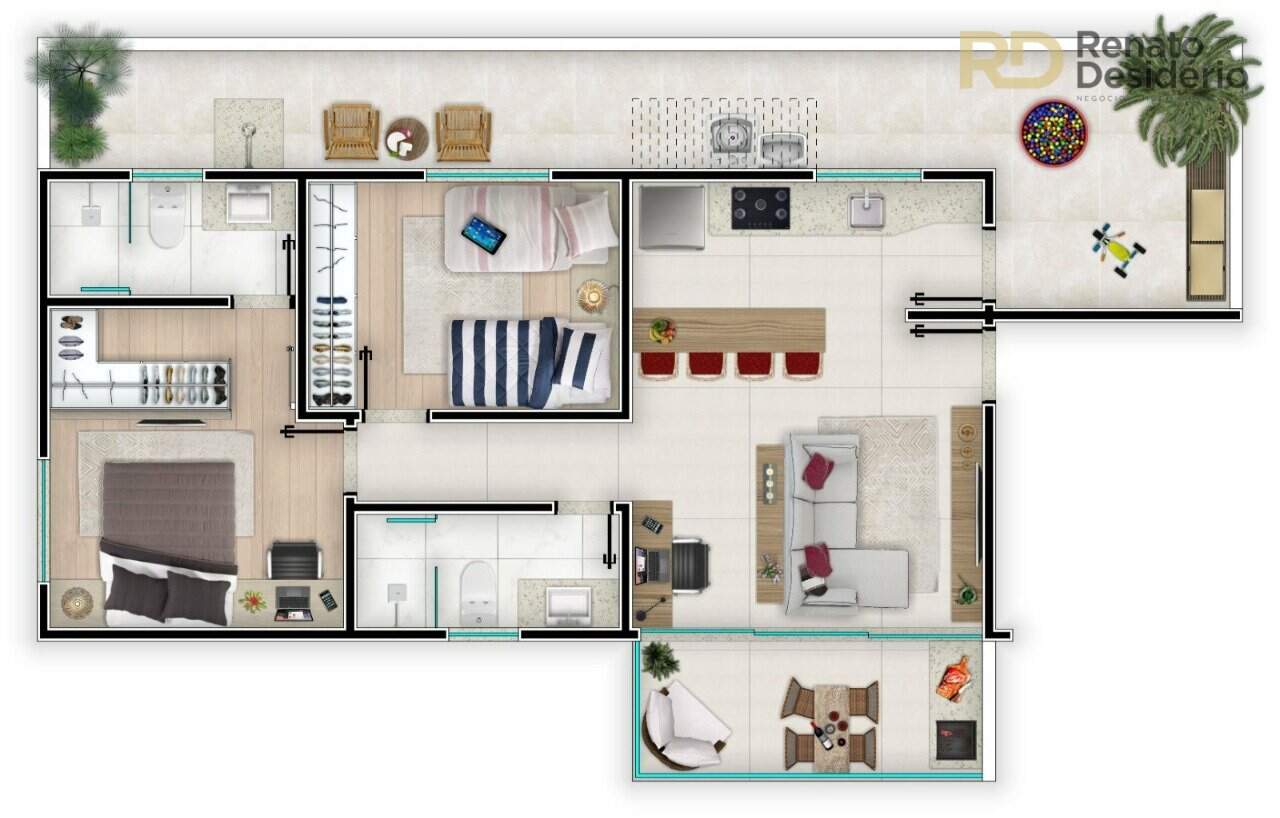 Apartamento à venda no São Lucas: 
