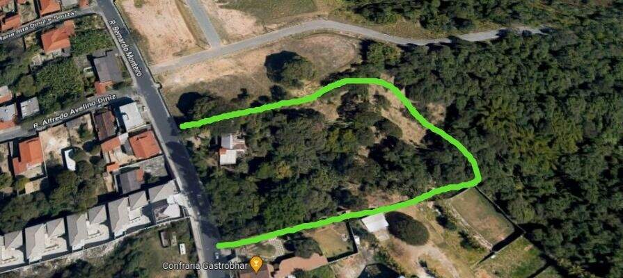 Terreno / Área à venda no Centro: 