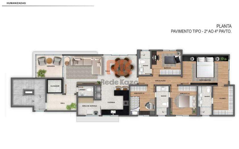 Apartamento à venda no Liberdade: 