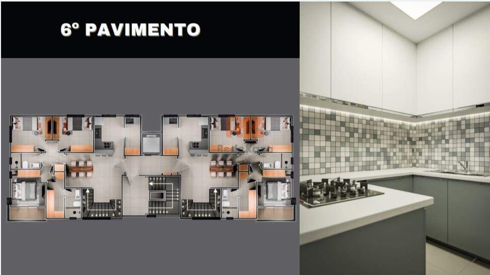 Área privativa à venda no Cabral: 