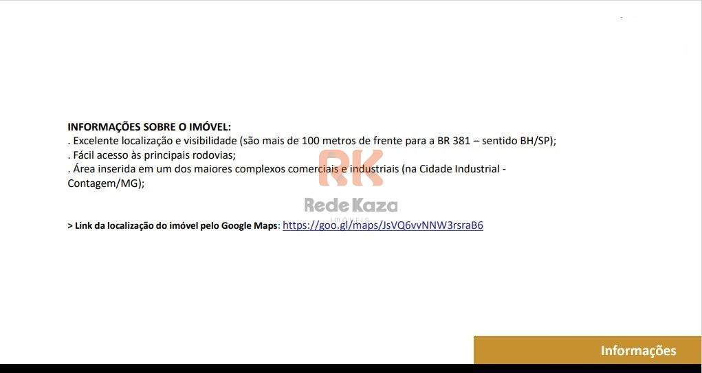 Galpão para aluguel no Cidade Industrial: 