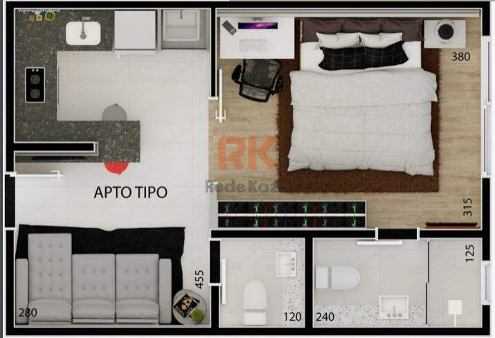 Apartamento à venda no São Luiz: 