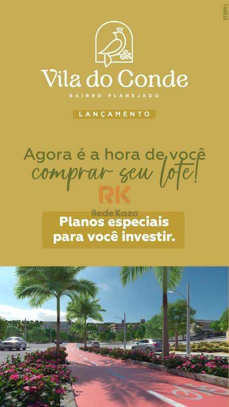 Lote à venda no vila do conde: 