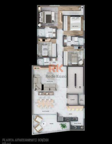 Área privativa à venda no Castelo: 