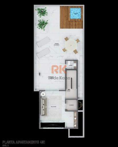 Apartamento à venda no Castelo: 