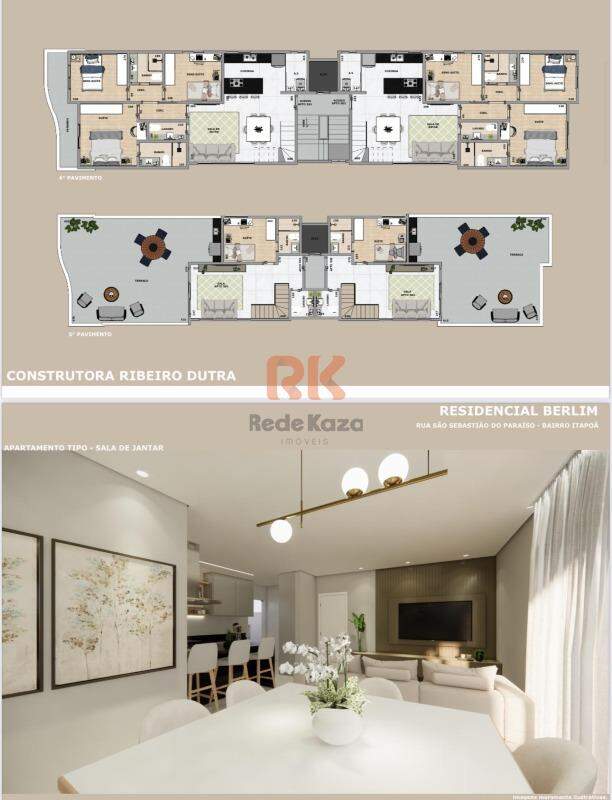 Apartamento à venda no Itapoã: 