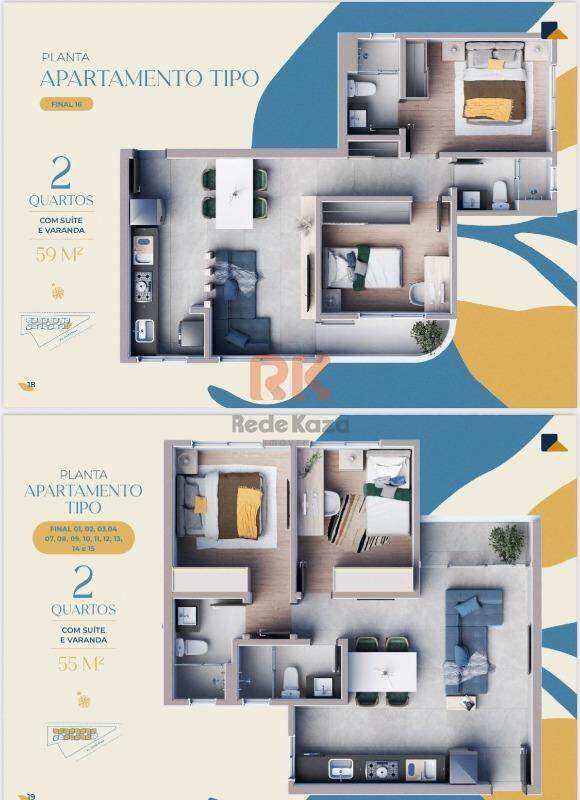 Apartamento à venda no São Luiz: 