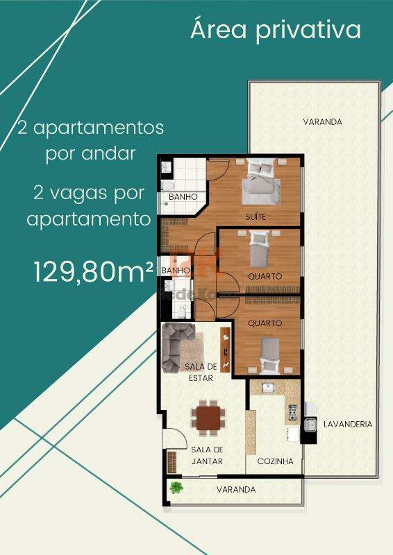 Apartamento à venda no Cabral: 
