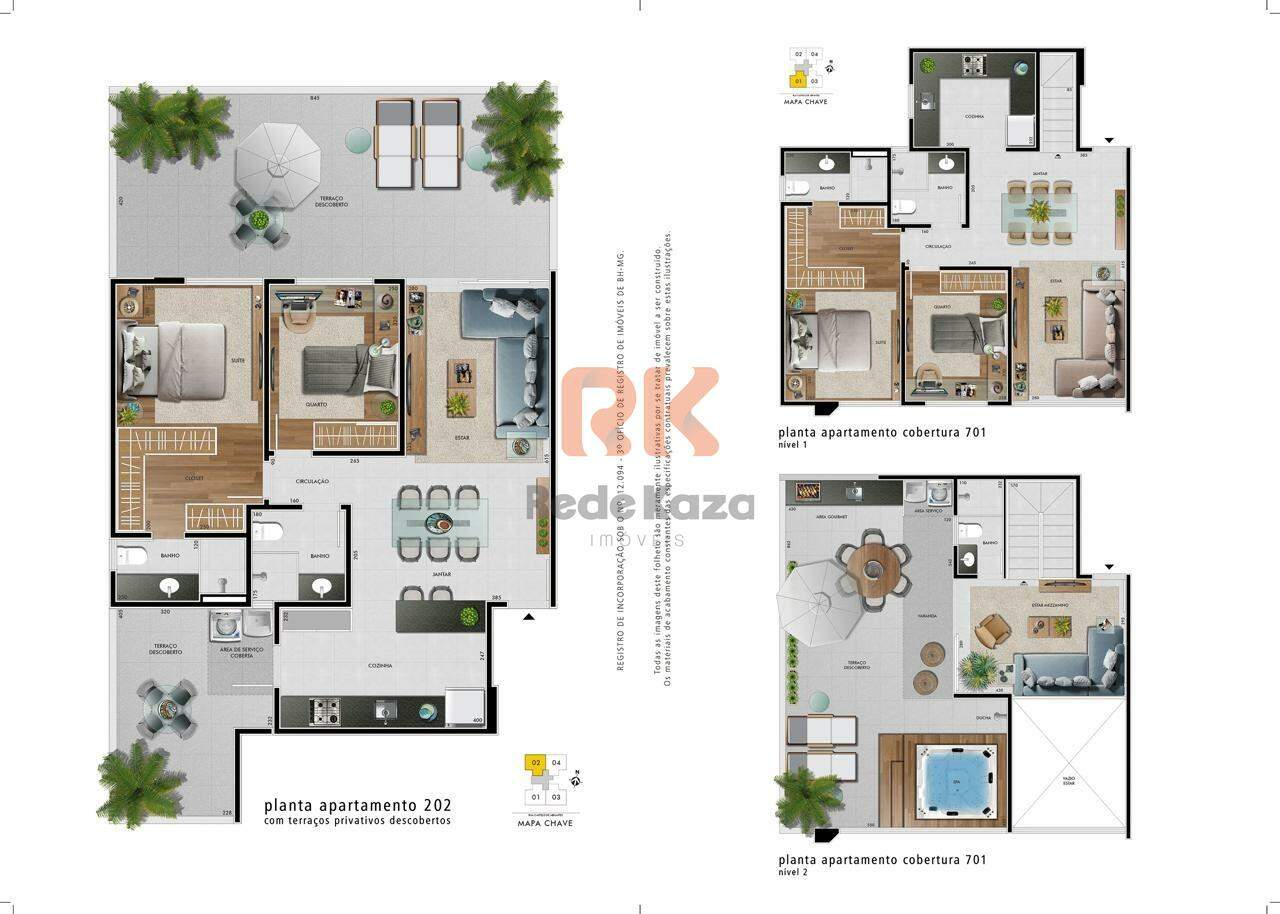 Apartamento à venda no Castelo: 