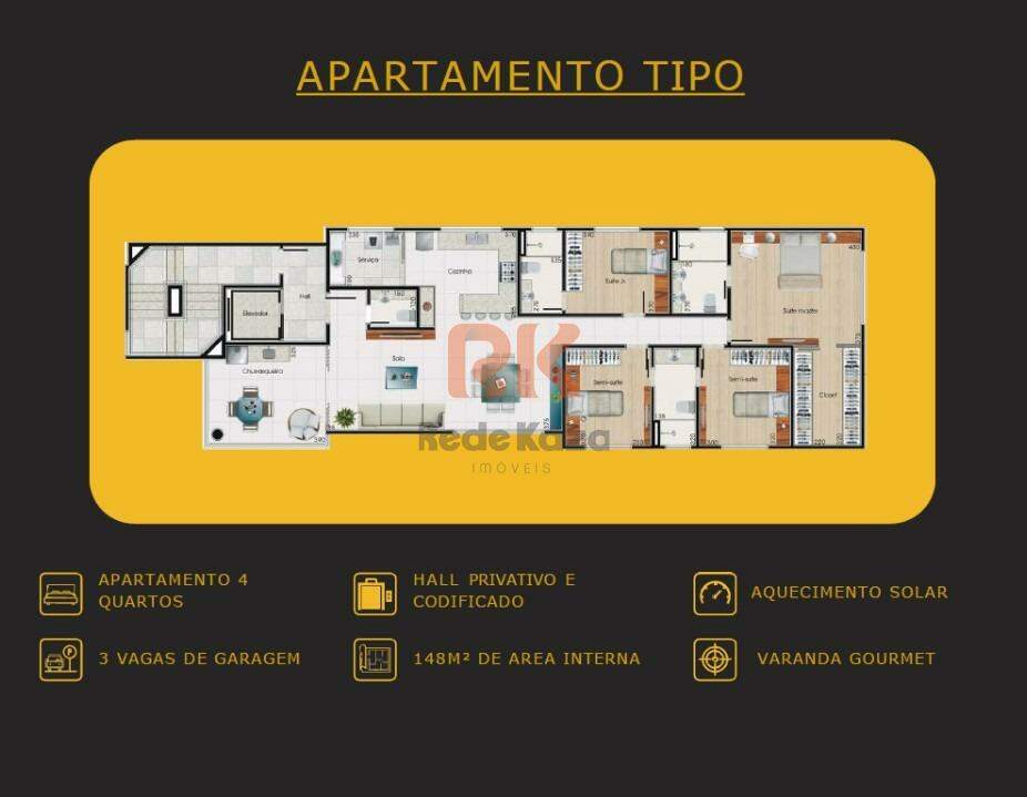 Cobertura à venda no Jaraguá: 